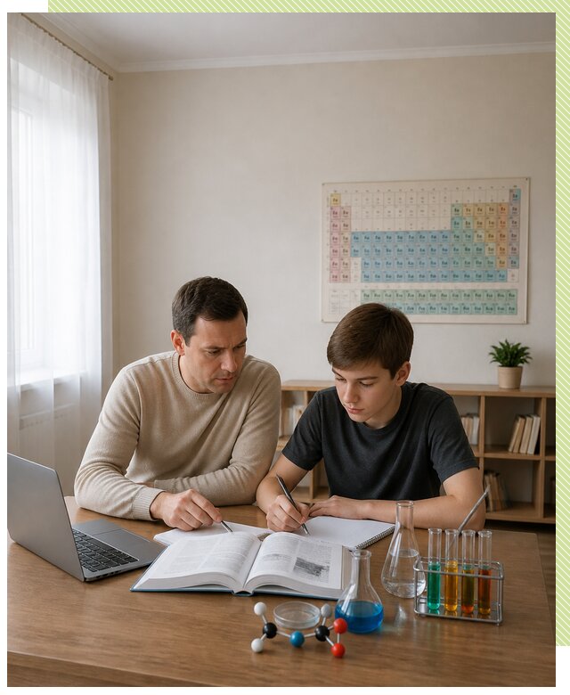 Репетитор по химии 8 класс в Удомле по цене от 1247 р. | Репетитор-Дмл
